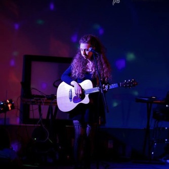 Molly performing
