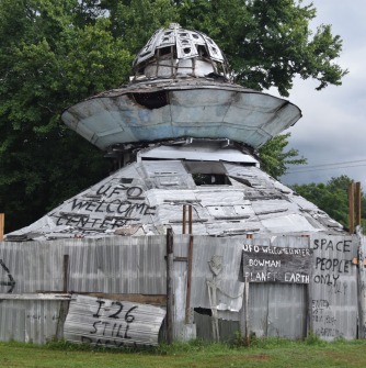 UFO Welcome Center in Bowman, South Carolina, June 20, 2019
