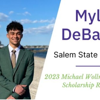 Miles DeBarros - 2023 Michael Wollman Memorial Scholarship Recipient