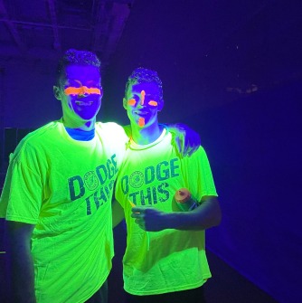 Blacklight Dodgeball is an annual tradition!