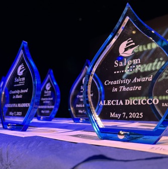 Awards issued to students at Salem State University's 44th annual Creativity Awards