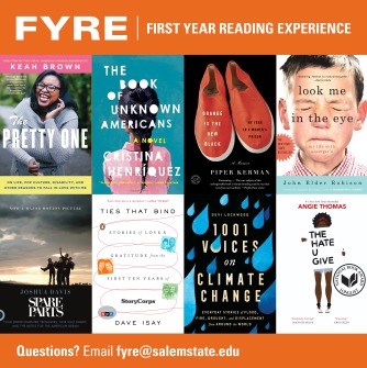 Cover images of the FYRE book options