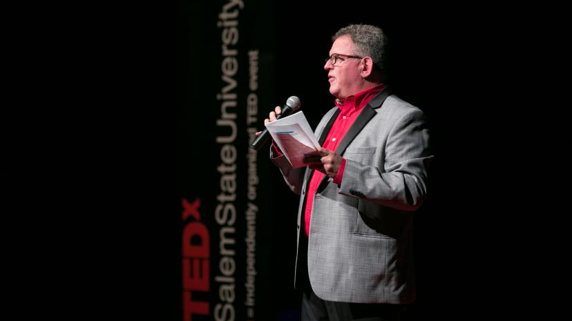 TEDxSalemStateUniversity Provost Silva