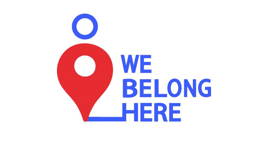 We Belong Here campaign logo